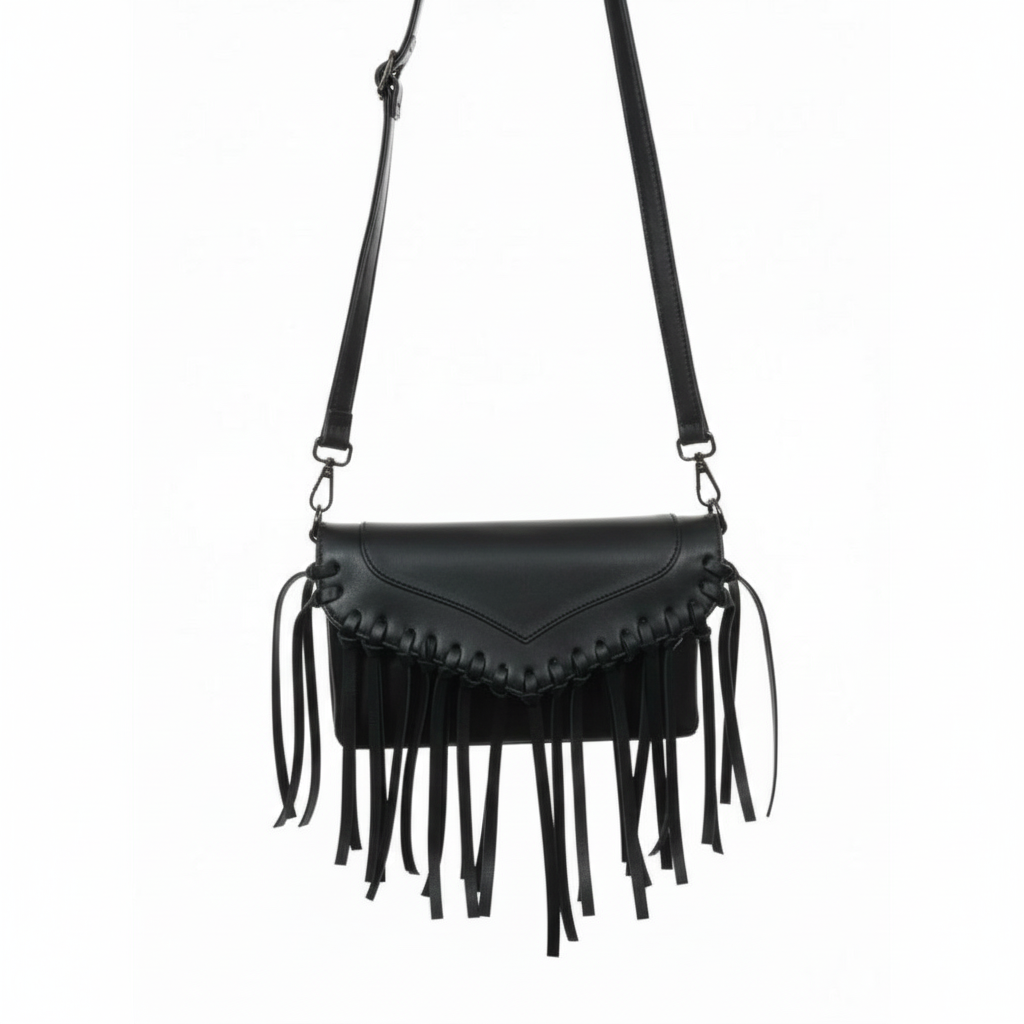 Sienna – Fringe Compact Crossbody