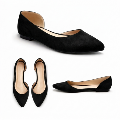 Nora – Suede Flat