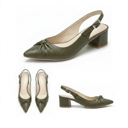 Vera – Knot Slingback Heel
