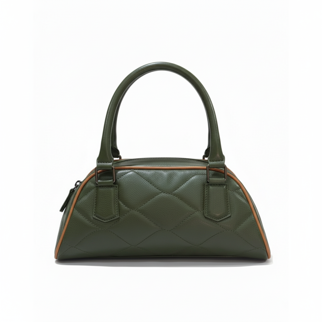 Olive Cute Quilt Crossbody & Handbag