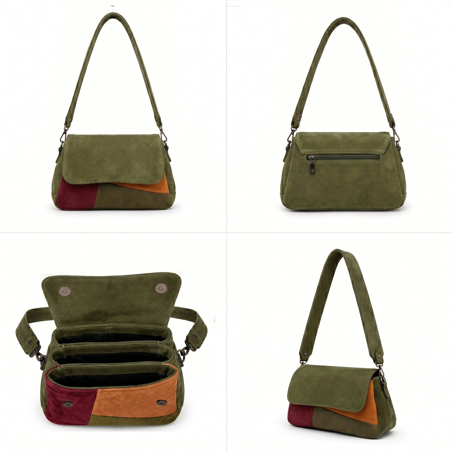Alma Latina – Satchel Suede Bag