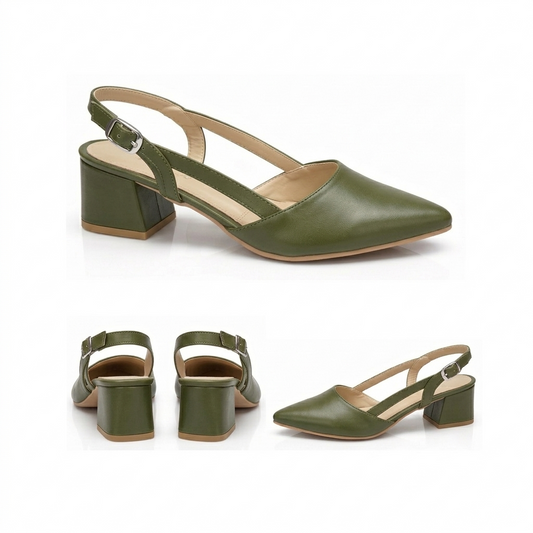 Livia – Slingback Mid Heel