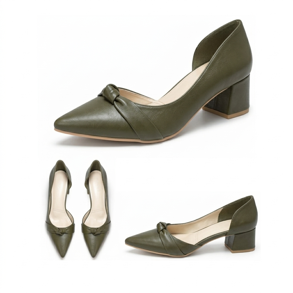 Vittoria – Knot Block Heel