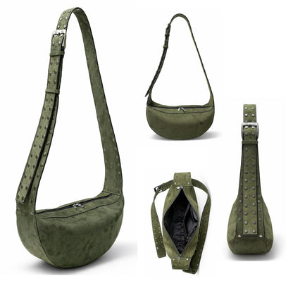 Velora Crescent Stud Bag