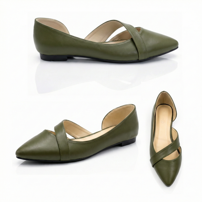 Aria – Cross Strap Flat