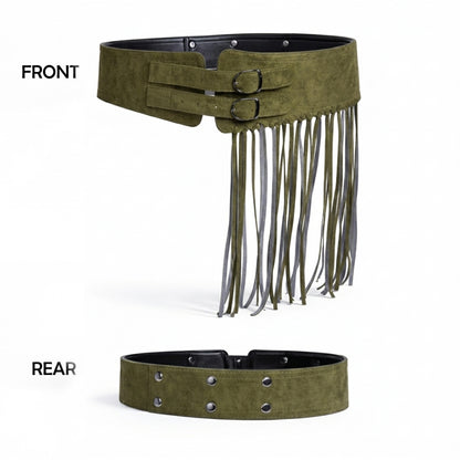 Rico – Suede Fringe Belt