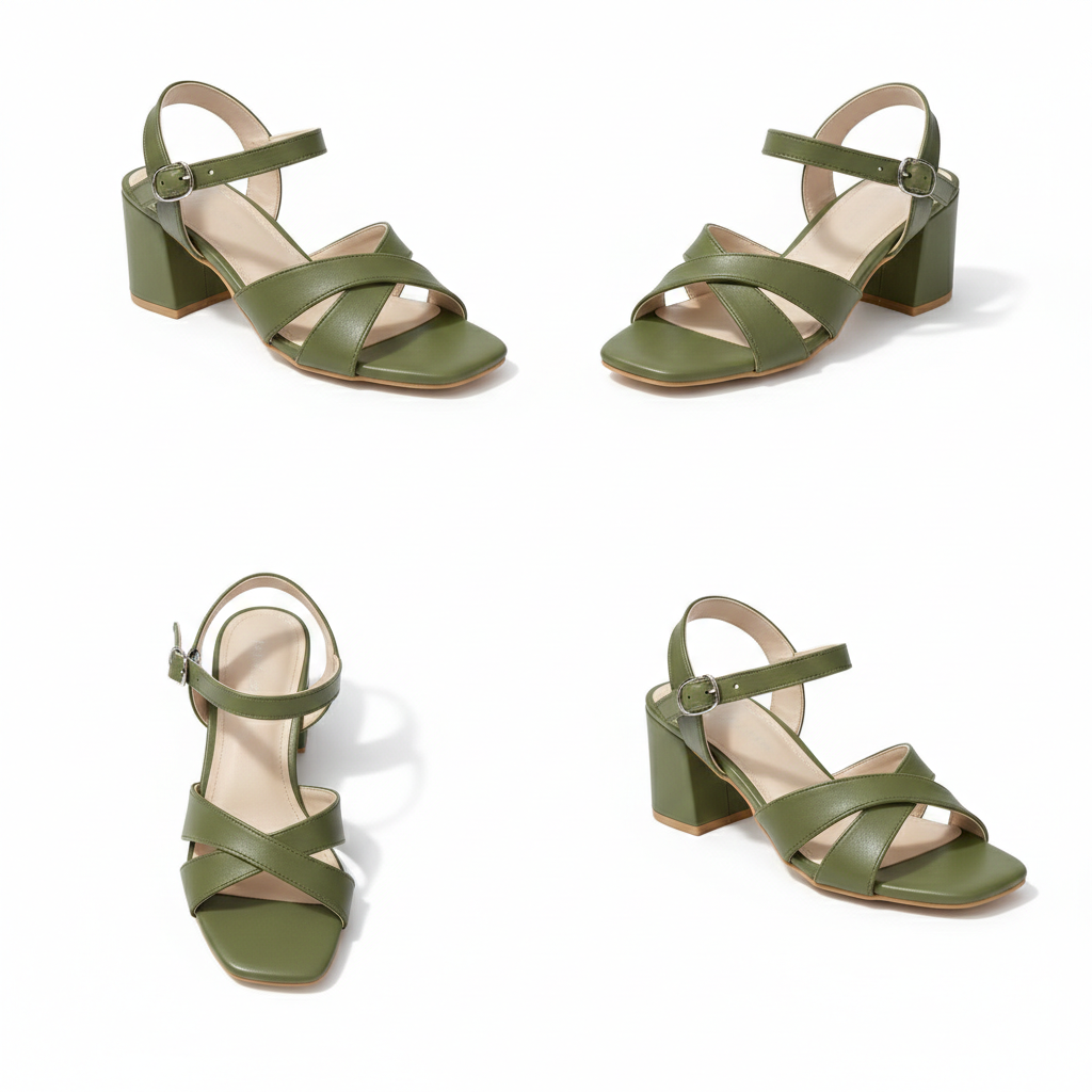 Arlette Block Sandal | Scarpella