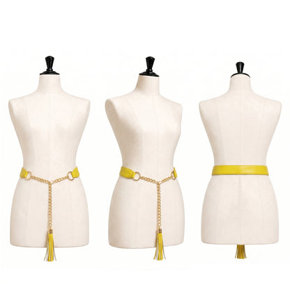 Valencia – Chain Tassel Belt