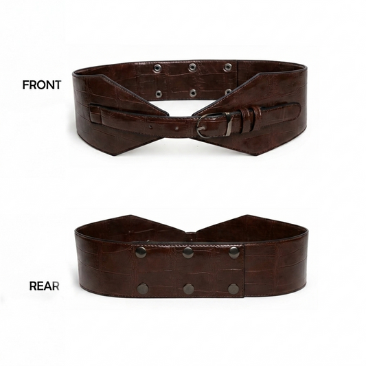 Seraphine – Croc Belt | SCARPELLA