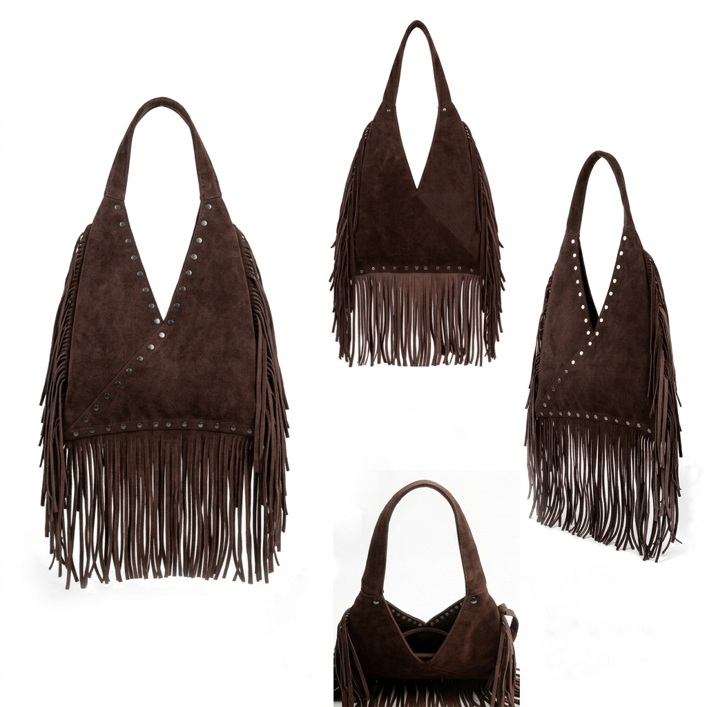 Virella – Fringe Hobo Bag