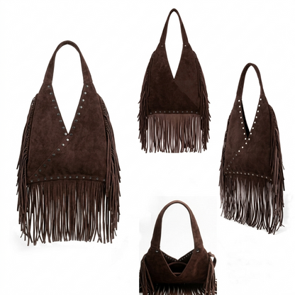 Virella – Fringe Hobo Bag