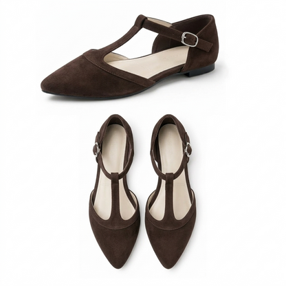 Lyra – Suede Flat