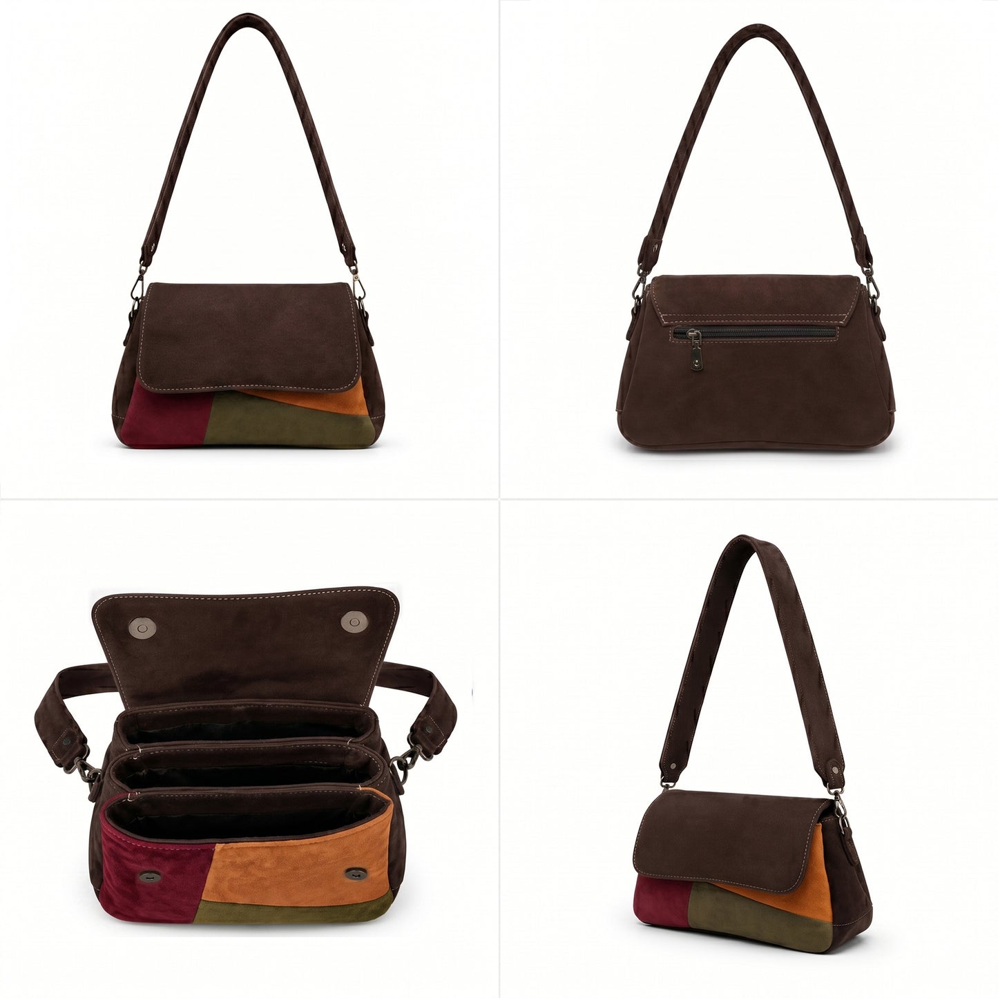 Alma Latina – Satchel Suede Bag