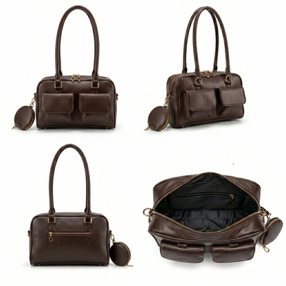Cleo – Multi-Pocket Handbag