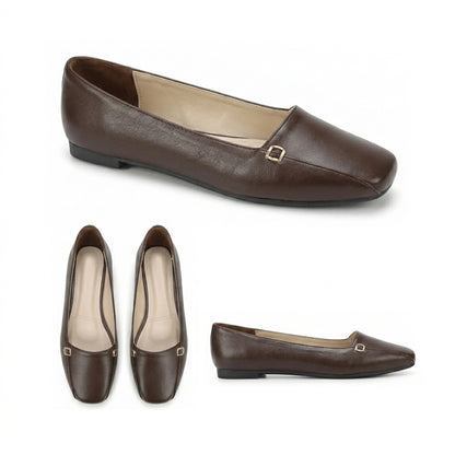 Ivy – Square Toe Flat