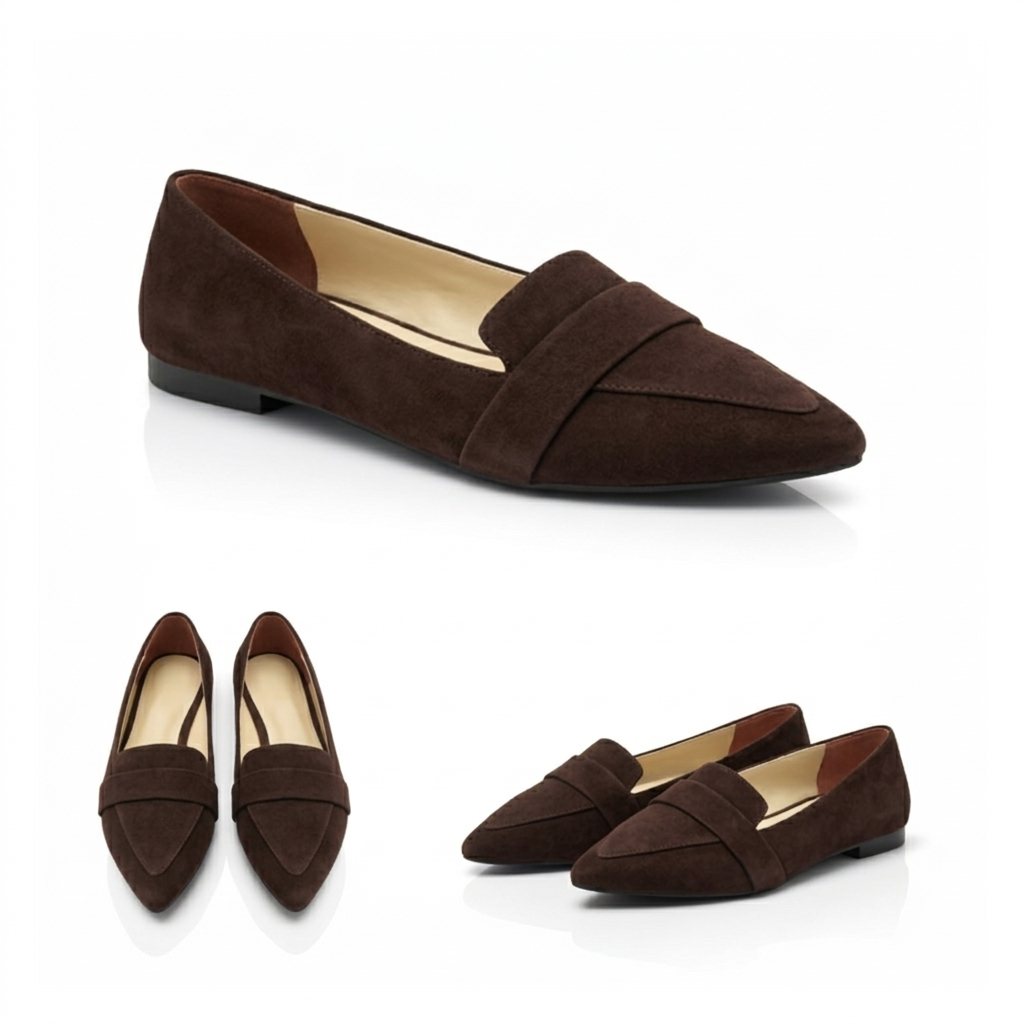 Marina – Suede Flat