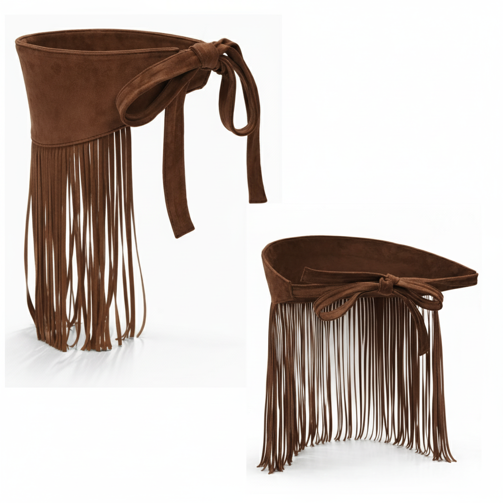 Boho Wrap Fringe Belt | Scarpella