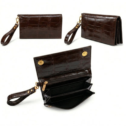 Bellavie – Croc Clutch Wallet