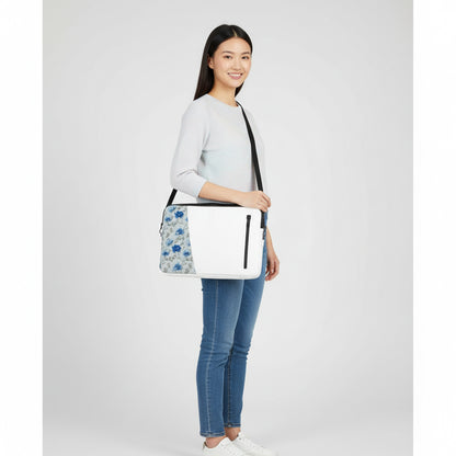 White picchuee Edge Laptop Sleeve