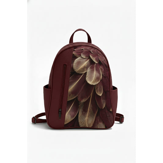 Burgundy VOLT house Backpack