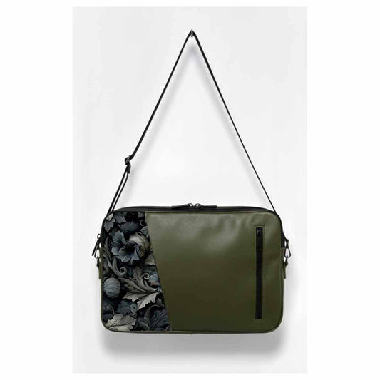 Olive intertwined Edge Laptop Sleeve