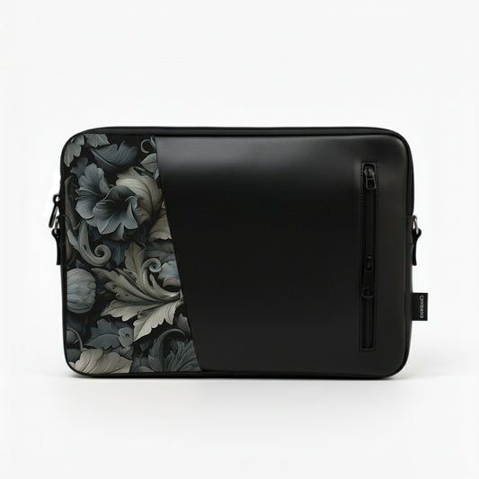 Black intertwined Edge Laptop Sleeve
