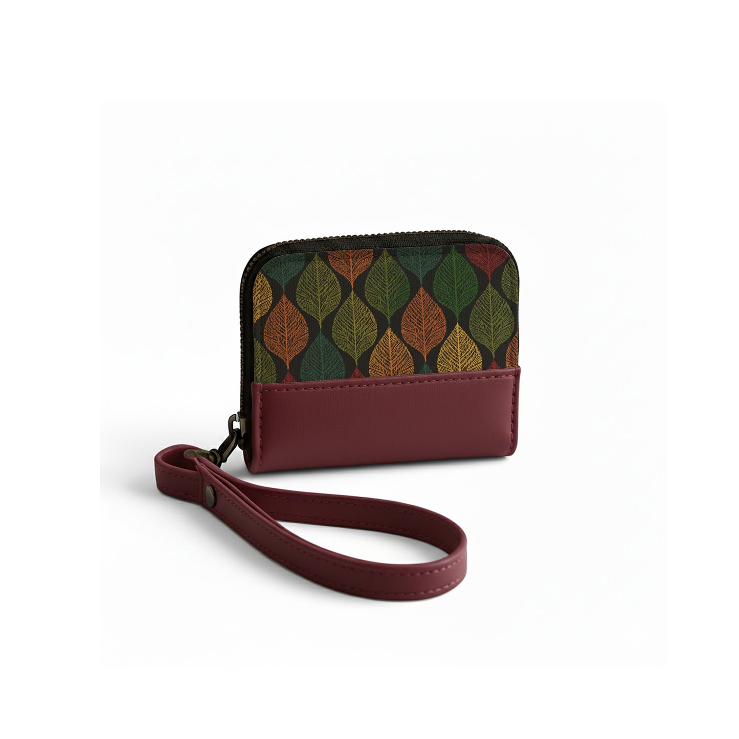 Burgundy Botanica jermsal Wallet