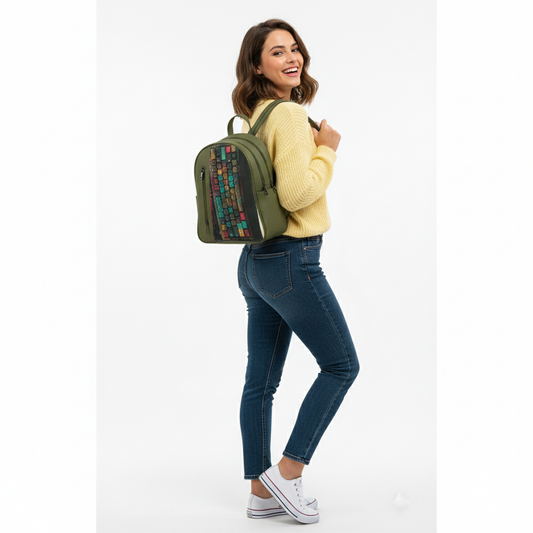 Olive VOLT keyboard Backpack
