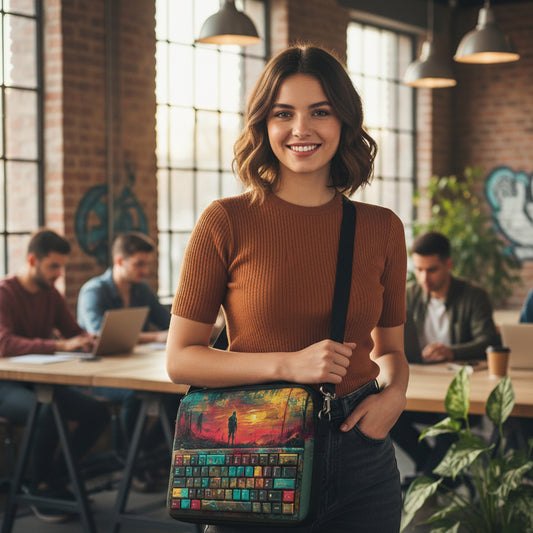 Printed  keyboard Laptop Sleeve