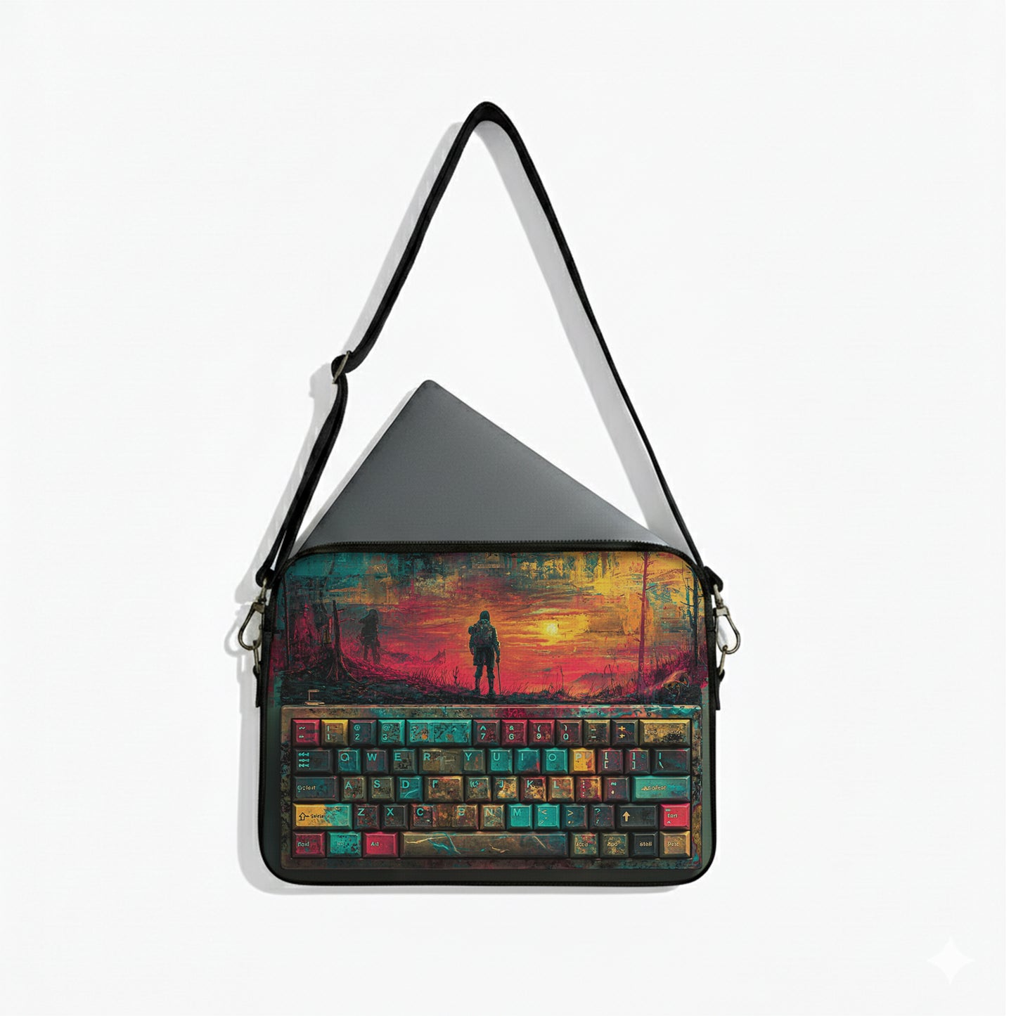 Printed  keyboard Laptop Sleeve