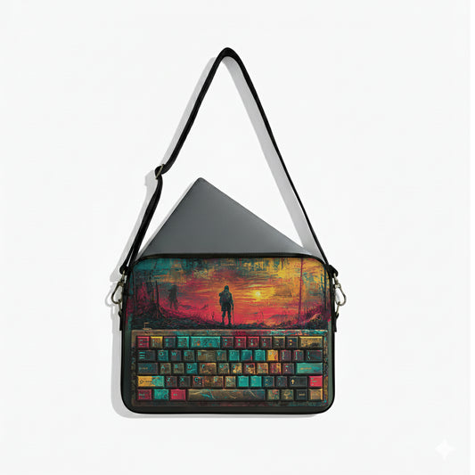 Printed  keyboard Laptop Sleeve