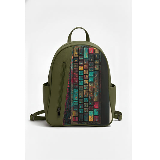 Olive VOLT keyboard Backpack