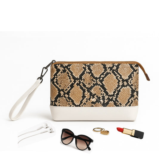 White Lazar LAYLA  Clutch