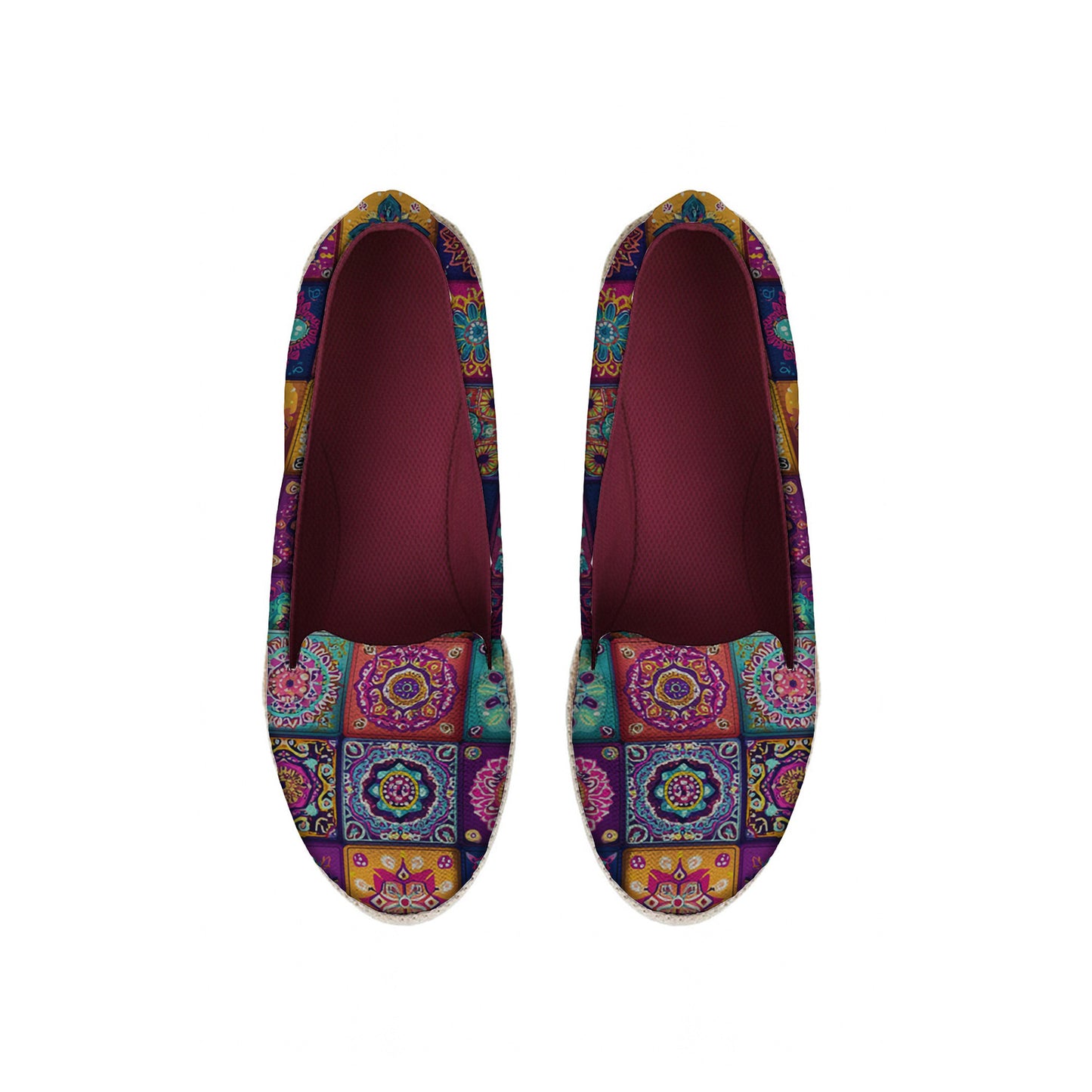 Flaree mandala Flat Shoes