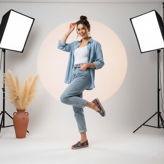 Flaree mandala Flat Shoes