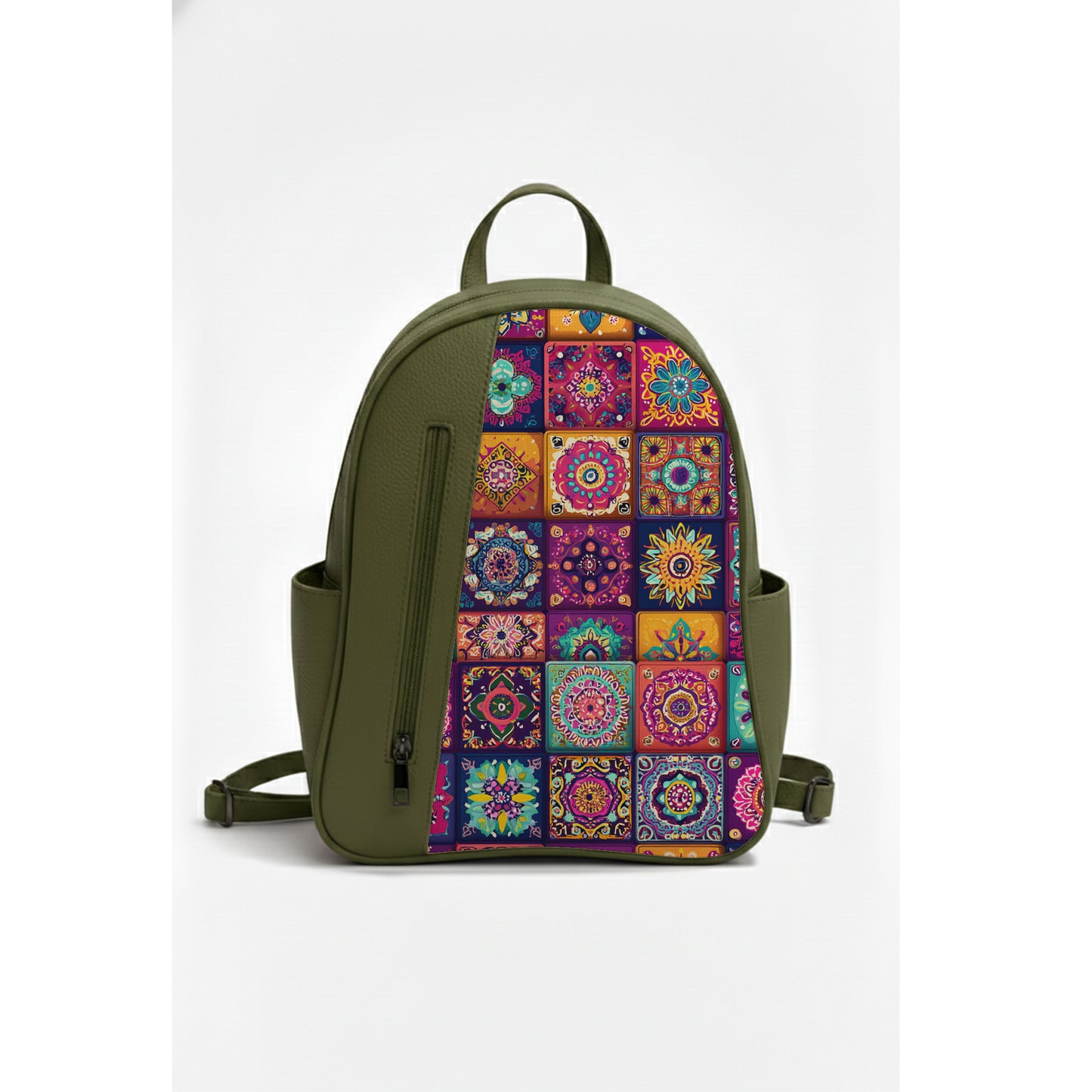 Olive VOLT mandala Backpack