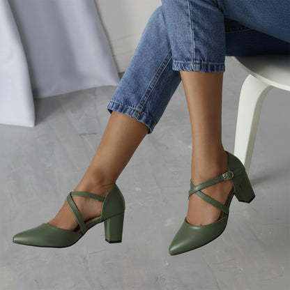 Alessia – Strap Mid Heel