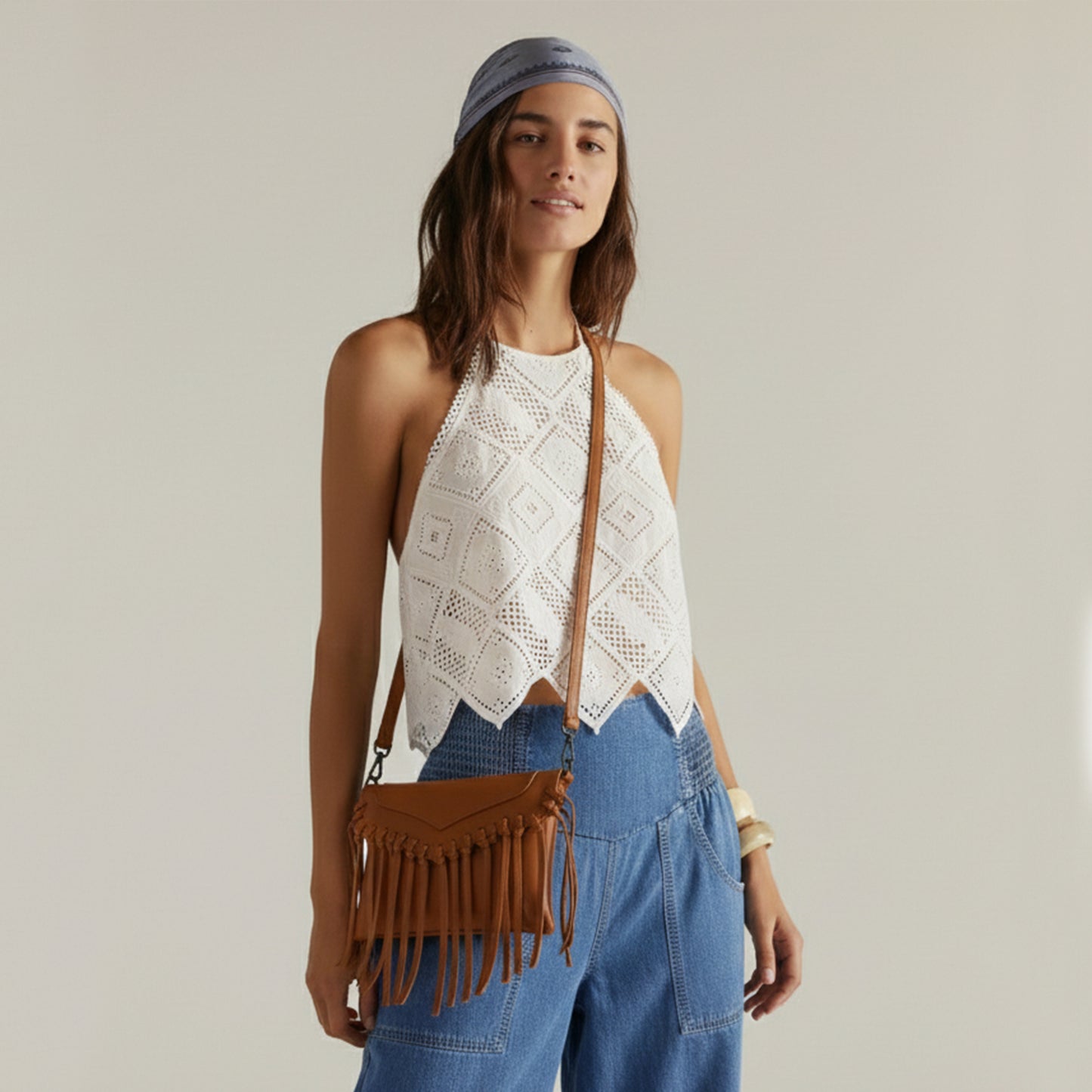 Sienna – Fringe Compact Crossbody