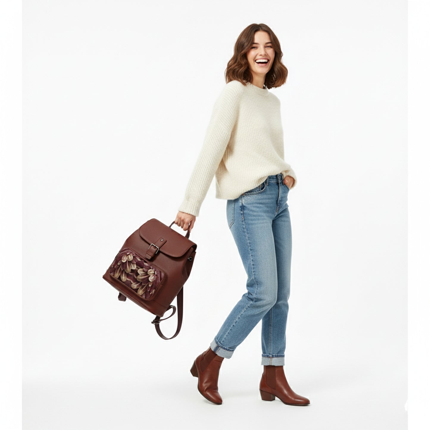 Burgundy House Nancy Backpack