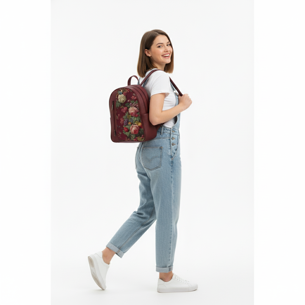 Burgundy VOLT rich Backpack