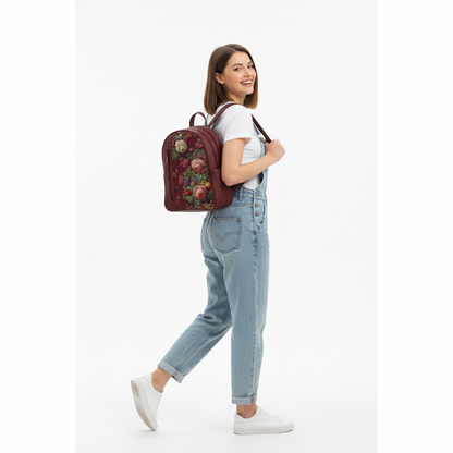 Burgundy VOLT rich Backpack