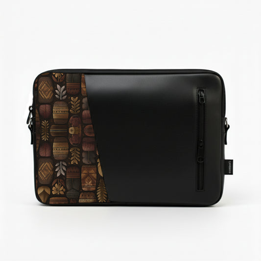 Black ruizb Edge Laptop Sleeve