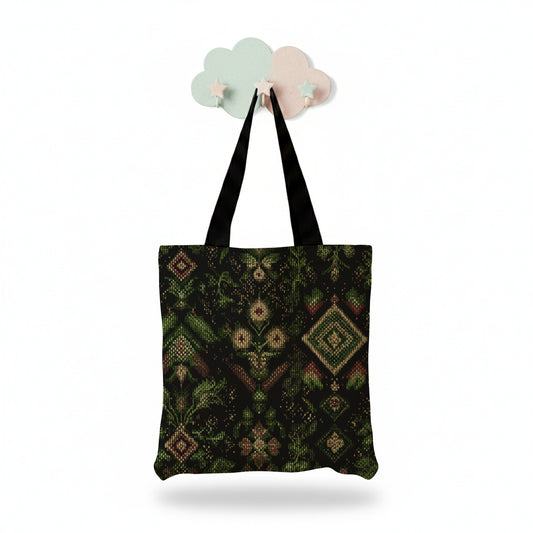 Printed spiracy Tote Bag