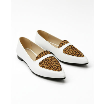 Cheetah Stride Flat Shoes