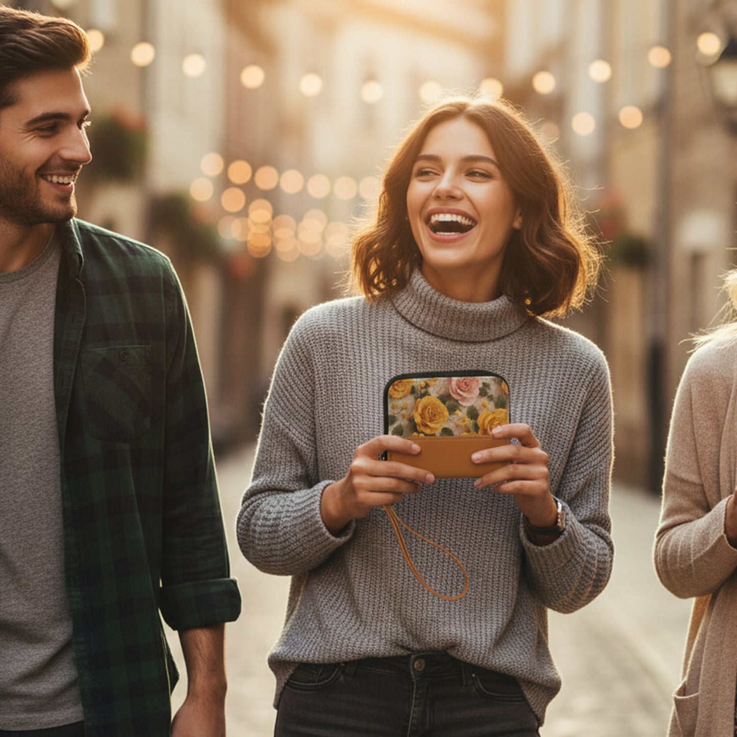 Havana Botanica woolen_flower Wallet