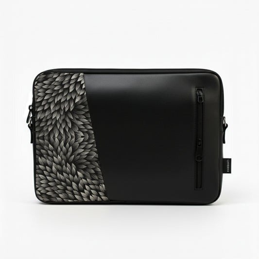 Black zinpia Edge Laptop Sleeve